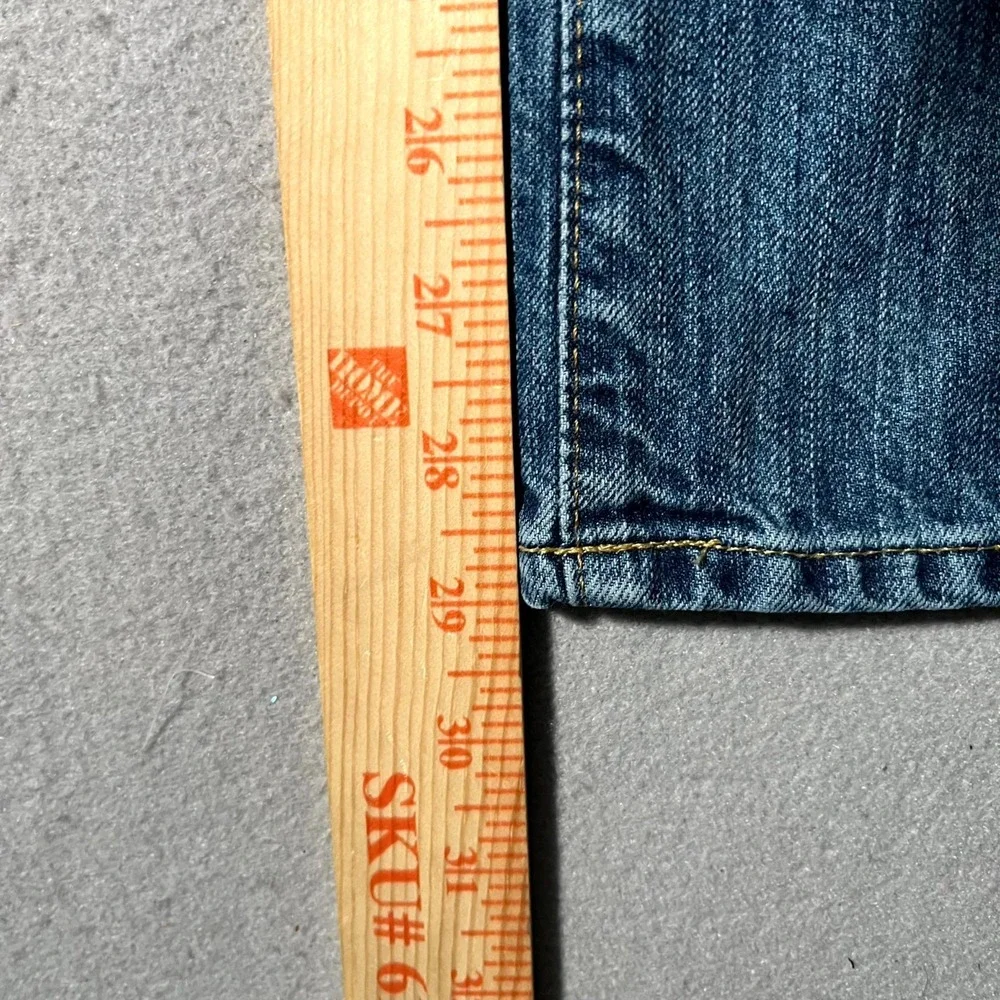 Polo Ralph Lauren Jeans Mens 32 Blue Denim Pockets Medium Wash Straight‎ Leg